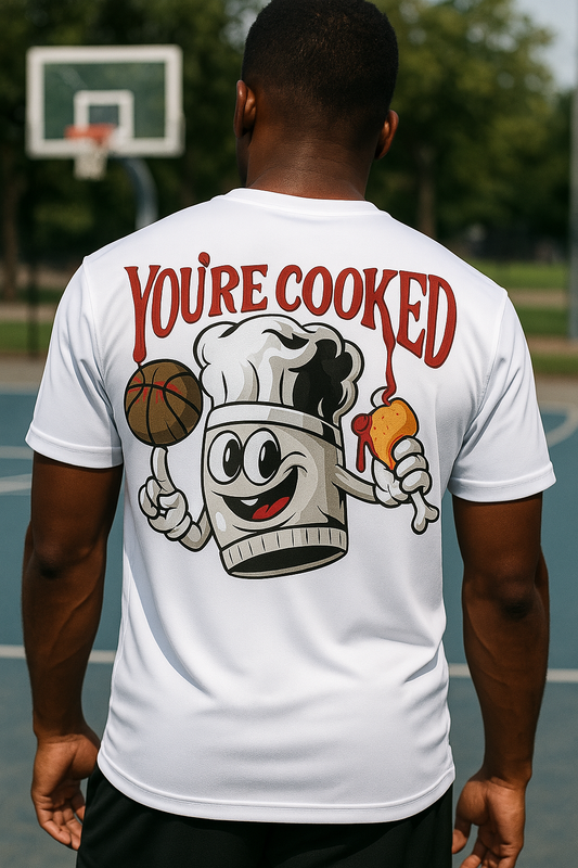 White Performance T-Shirt Back